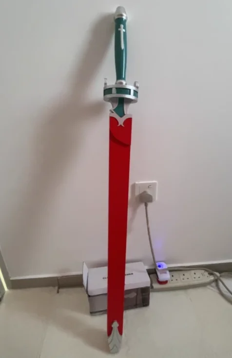 

[Funny] 117cm Cosplay Anime sword Art Online Yuuki Asuna weapon Asuna Yuuki wooden Sword model Costume party Anime show props