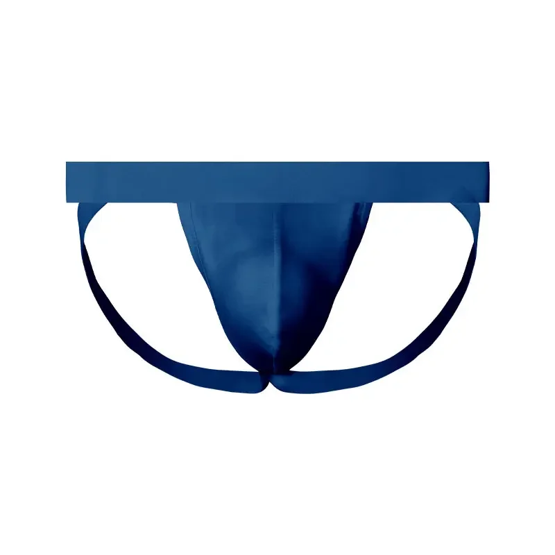 

5 шт. мужские однотонные U-образные эластичные узкие трусы с низкой талией, дышащие шорты-стринги