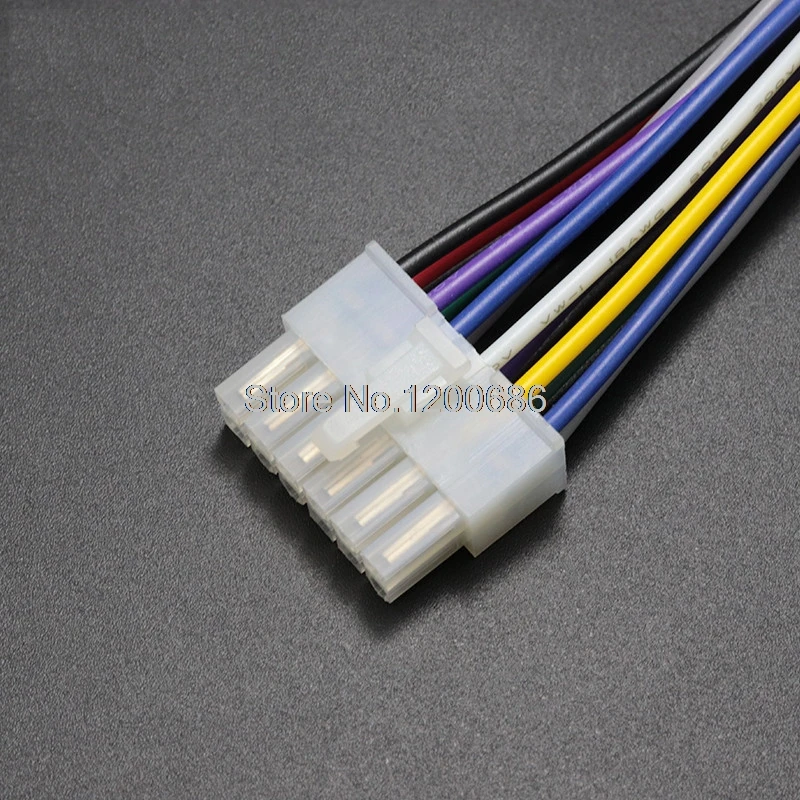 12PIN 18AWG 30CM 5557-12R 4.2 5557 Micro-Fit 4.2 Housing 2x6pin 39012120 12 pin 2*6pin 12p 12 Circuits wire harness