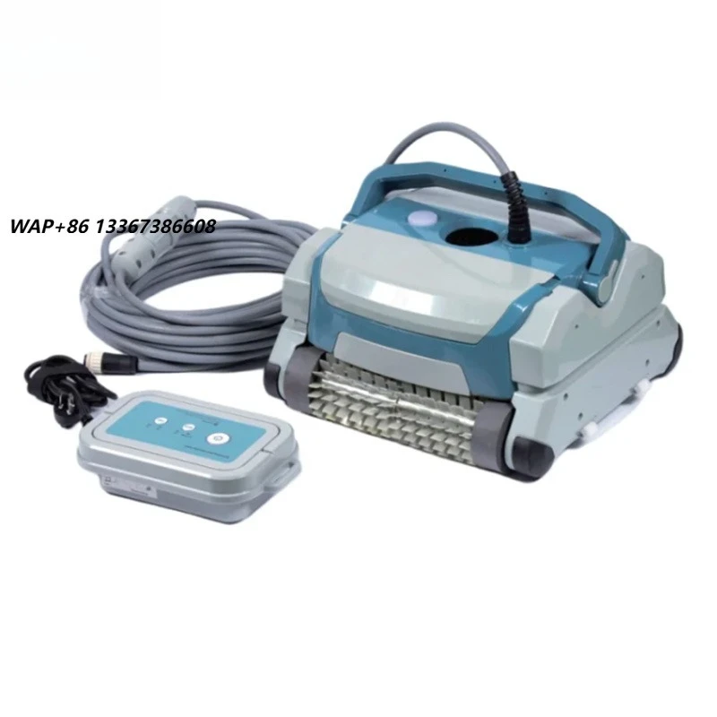 Robotic Swimming Pool Cleaning Tool Efficient Automated Pool Maintenance