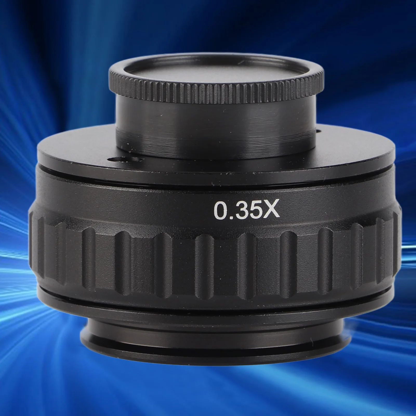 Adaptadores de interface de câmera de lente de microscópio ctv 0,35x para microscópio estéreo trinocular, acessórios de microscópio