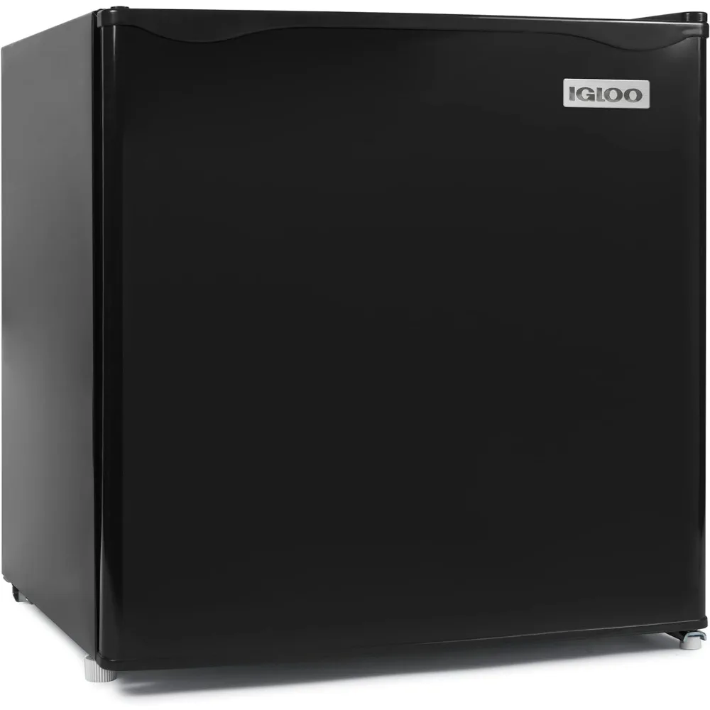 1.6 Cu.Ft. Compact Refrigerator, Adjustable Thermostat, Glass Shelves, Includes Scraper, Ice Cube Freezer Drip Tray