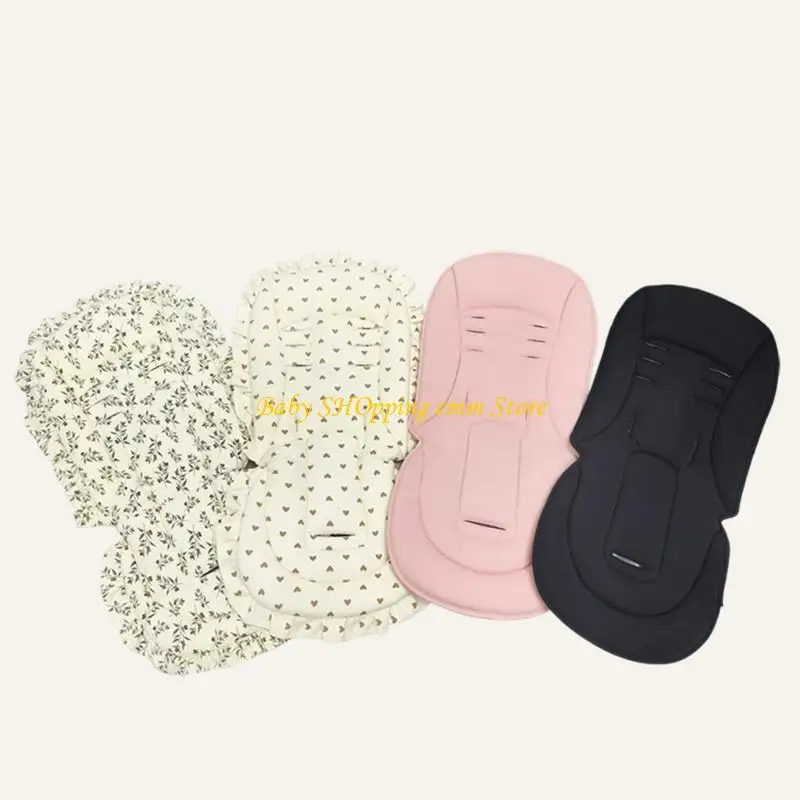 وسادة مقعد لعربات الأطفال مقاومة للصدمات 23GD للعربات القياسية، تصميم قابل للغسل في الماكينة، بطانة للكرسي مع مسند للرأس #3