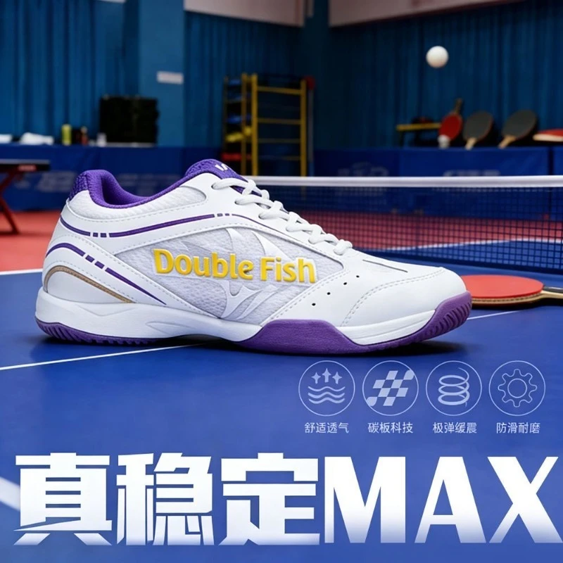 Professional Table Tennis Shoes Men Women Indoor Badminton Shoes Unisex Breathable Court Shoe Comfortable Tennis Shoes Couples