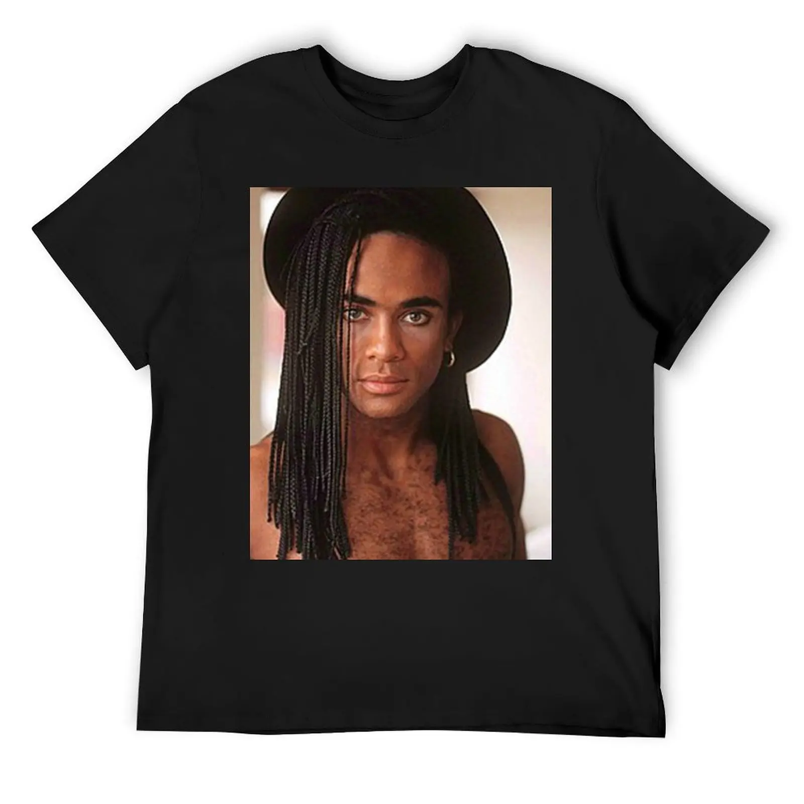 Milli Vanilli T-Shirt man clothes graphic t shirts oversized t shirt vintage anime shirt Short sleeve tee men