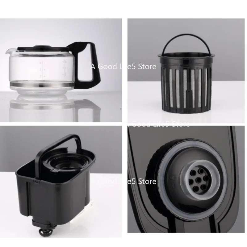 Suitable for Dongling DL-KF1061 Coffee Machine Glass Basket Filter, Water Tank/inner Cover Accessories