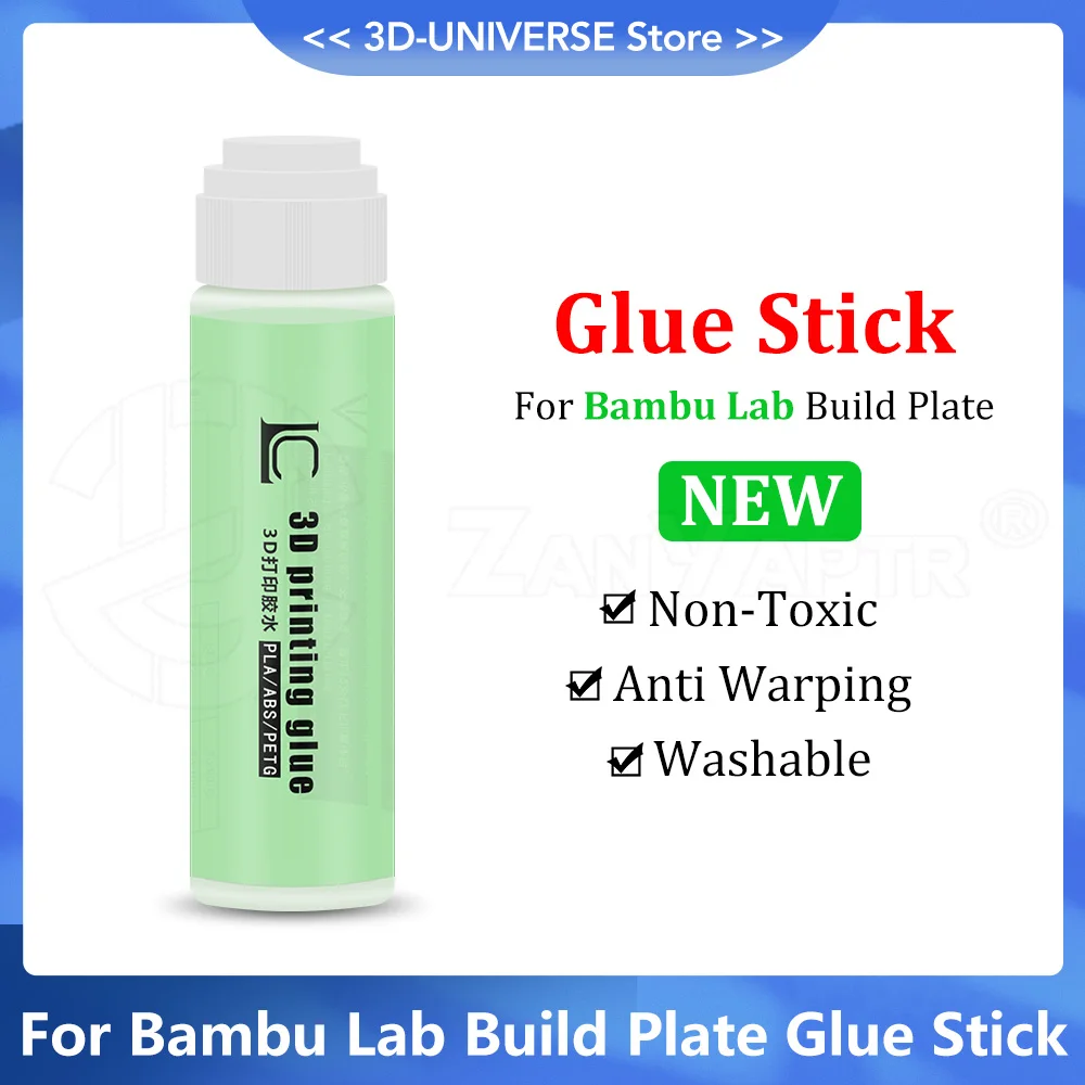 

Heating Bed Glue Stick Firm Bond No Residue Quick Dry Printing Adhesive Stick For All FDM 3D Printer Accessories