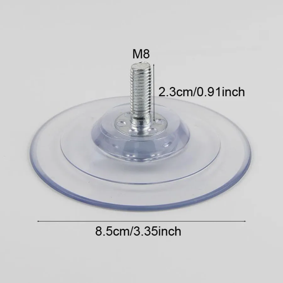 4 szt. Zamienniki przyssawek do legowiska dla kota na okno z śrubami, 85 mm, wytrzymałe, mocne uchwyty wiszące, przyssawki do legowiska dla kota na okno