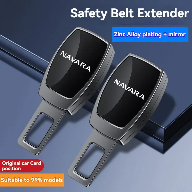 New Car Interior Seat belt Clip Metal Extenders Car Safety Belt Extension For navara np300 at32 rhd pro-4x n-trek Car