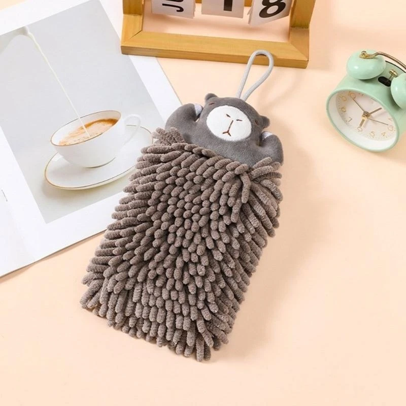 X22D Chenilles Hand Towel Drying Balls High Absorbency Soft Touches Quick Cleaning Balls for Kitchen Bathroom Car