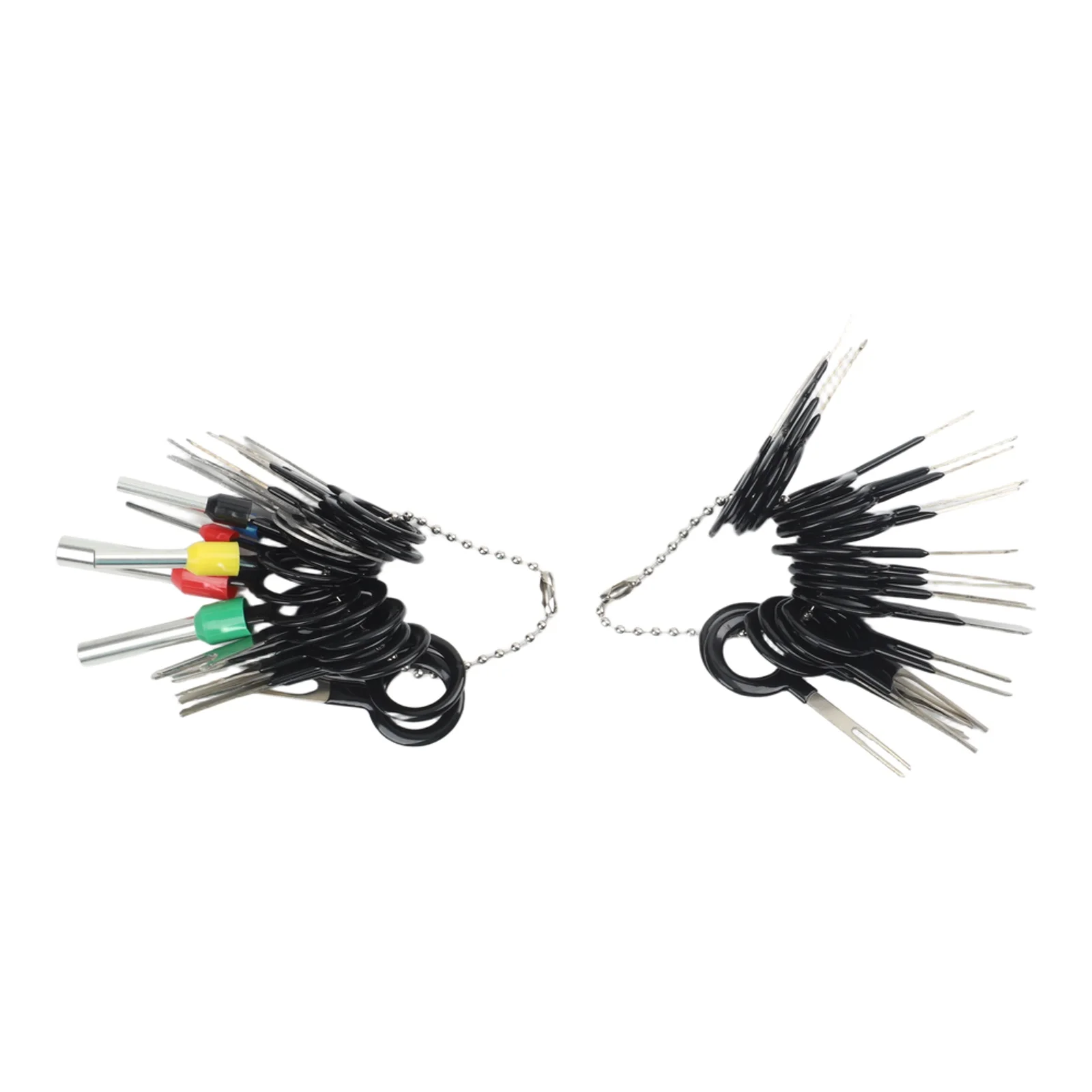 Black Silver Terminal Removal Tool Connector Terminal Removal Set Mechanic Connector Kit Mechanical And Electrical Use