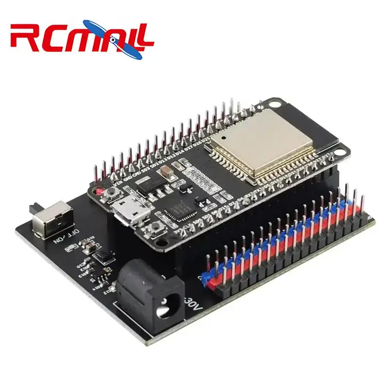 ESP32 DevKit V1 Development Board 2.4GHz WiFi Wireless BT 36 Pin Dual Core MCU Module Compatible with Arduino DIY IoT Project