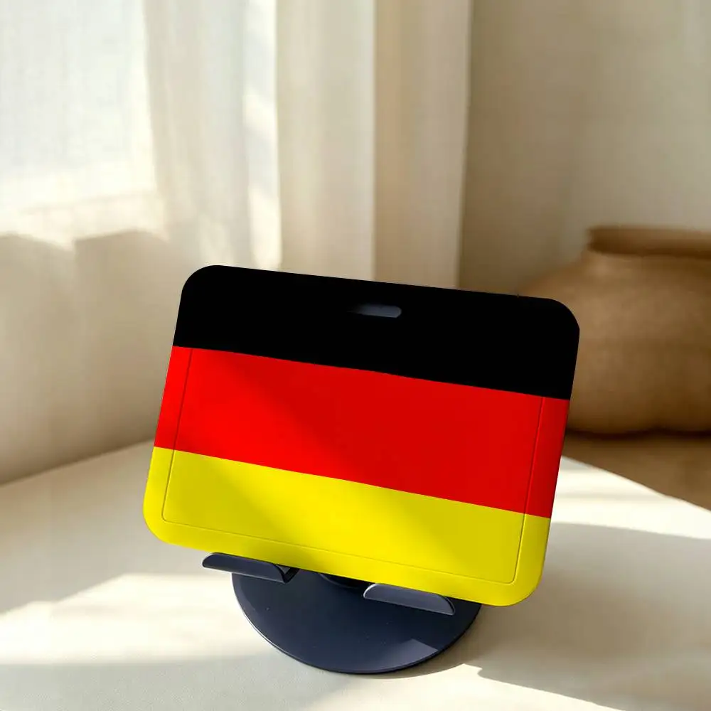 Nation G-Germany Card Holder Corporate Business Work Badge Holders Uisex Credit Bus Daily Commute ID Case