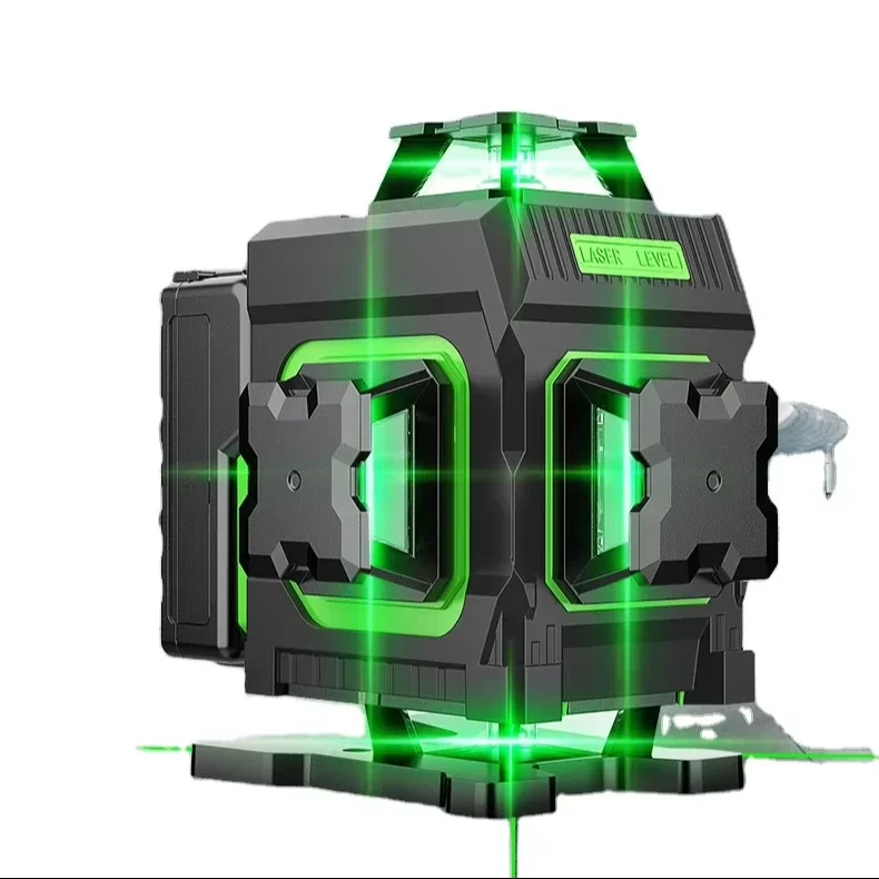 Industrial 360 Laser Level with 60m Working Distance Green Light Line Lazer Instrument for Measuring Instruments