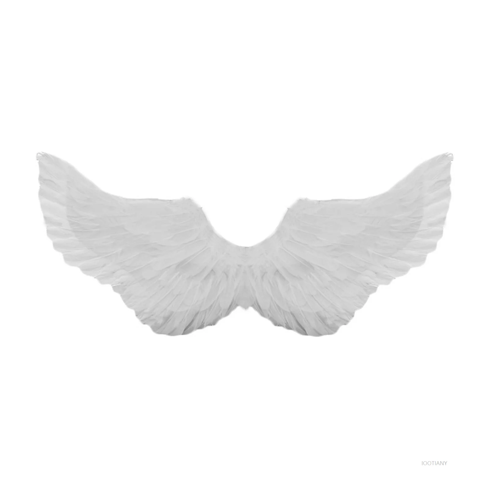 ハロウィン羽の羽黒と白の天使の羽ロールプレイング装飾カーニバルパーティーアクセサリー飛行鳥小道具ギフト