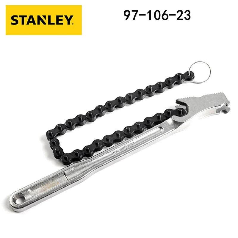 Stanley 97-101-23 Chain Pipe Tool Belt Machine Filter Oil Filter Wrench Filter Clamp Belt