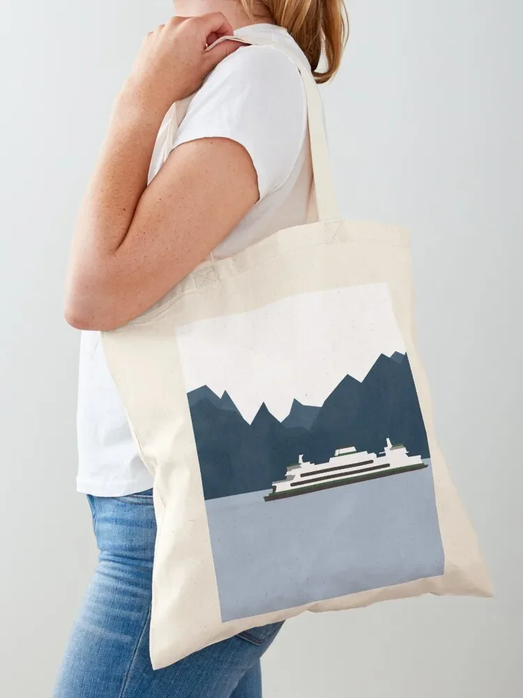 

Pacific Northwest Ferry Tote Bag shopper bag women canvas shopper bags for women shopping bag Beach
