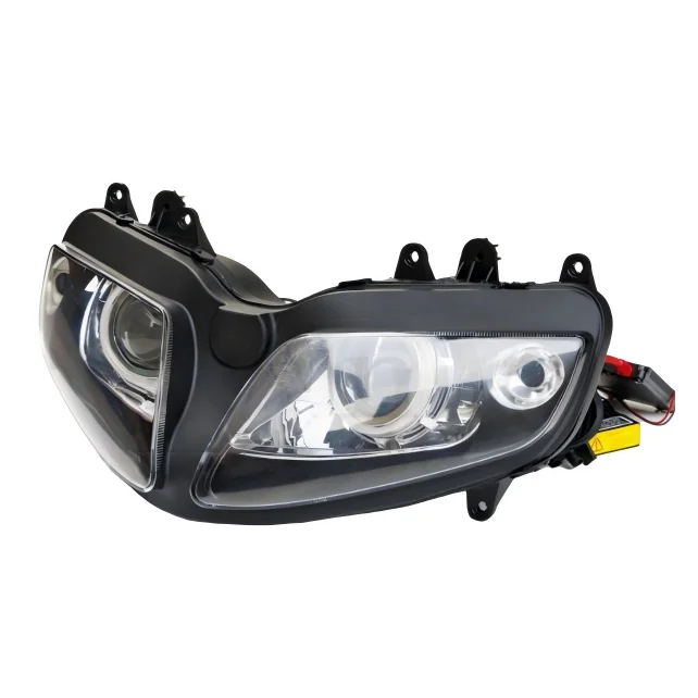 For Kawasaki SV650 SV1000 2003-2011 Front Black Motorcycle Headlight LED Assembly Retrofit/Upgrade