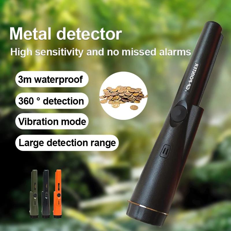 Veiligheidsdetector Handheld Ondergrondse Metaaldetector Gp Pointer Handheld Waterdichte Hoge Gevoeligheid Veiligheidsdetector