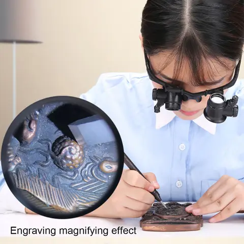 10 best sales एलईडी रोशनी के साथ आवर्धक कांच - №6