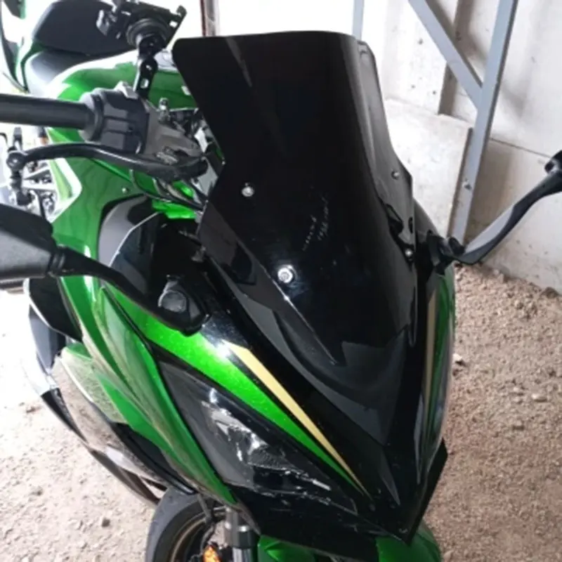 Für Kawasaki NINJA 1100 SX 2025 1100 SX Ninja 1000SX Ninja 1100 SX Windschutzscheibe Double Bubble Windschutz Bildschirm Wind Zubehör