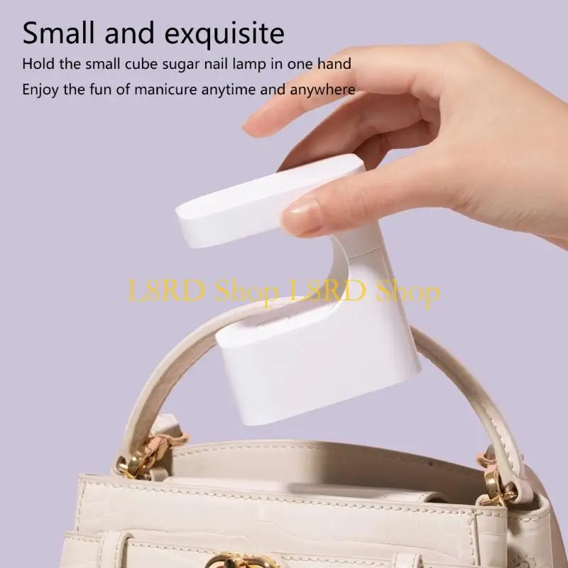 L8RD Quick Curing Art Lamp with 2 Timer Option Low Heat Output Safe for DIY Use