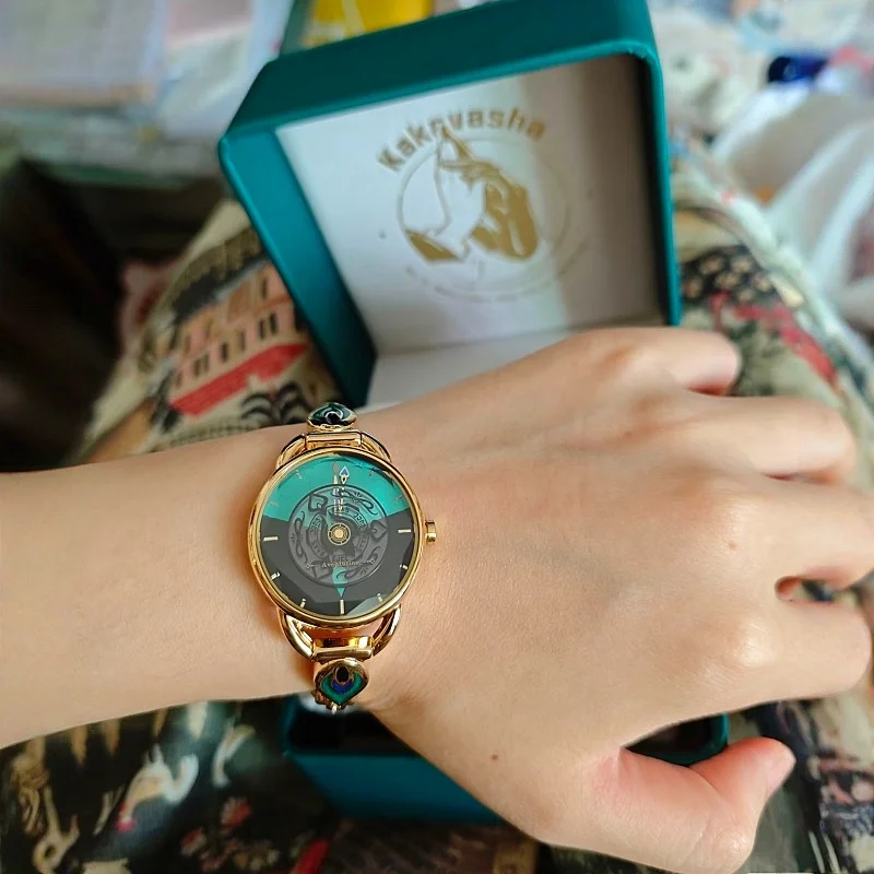 

Оригинальные часы Honkai: Star Rail Aventurine из тематической серии Impression Series, игровая периферия, модный аксессуар, коллекционный подарок