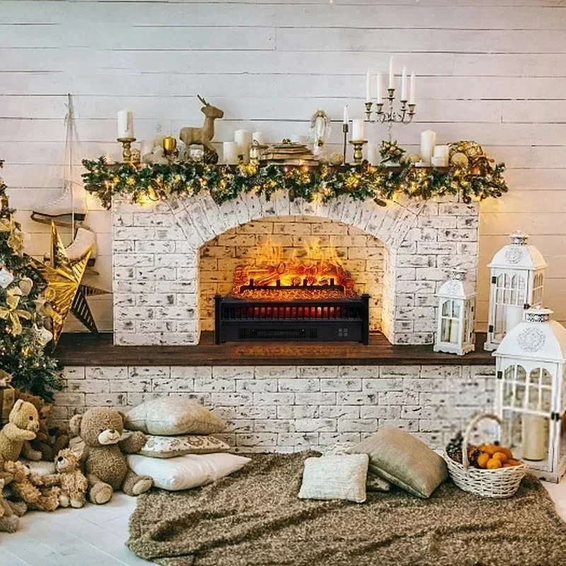 Decoration American Homestay Villa Fireplace Indoor Restaurant Hotel Heater European Living Room Apartment Home Fireplaces