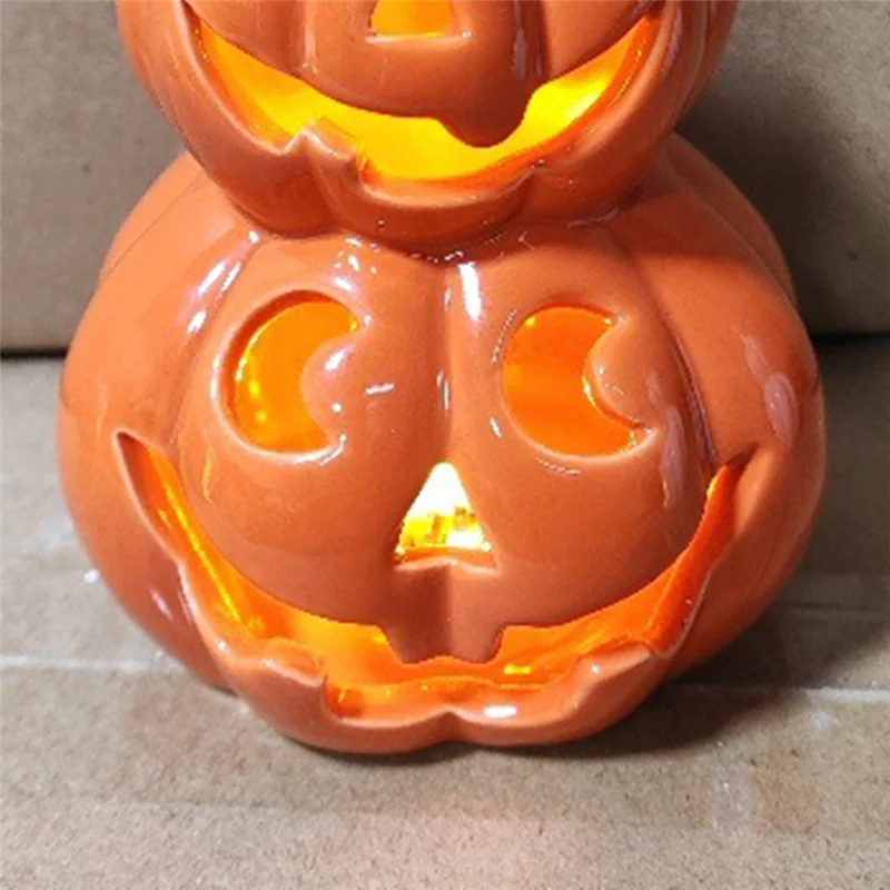 ABJY-호박 할로윈 장식 램프 홈 장식 테이블 액세서리 LED 조명 및 유령 축제 장식품 Ledlights