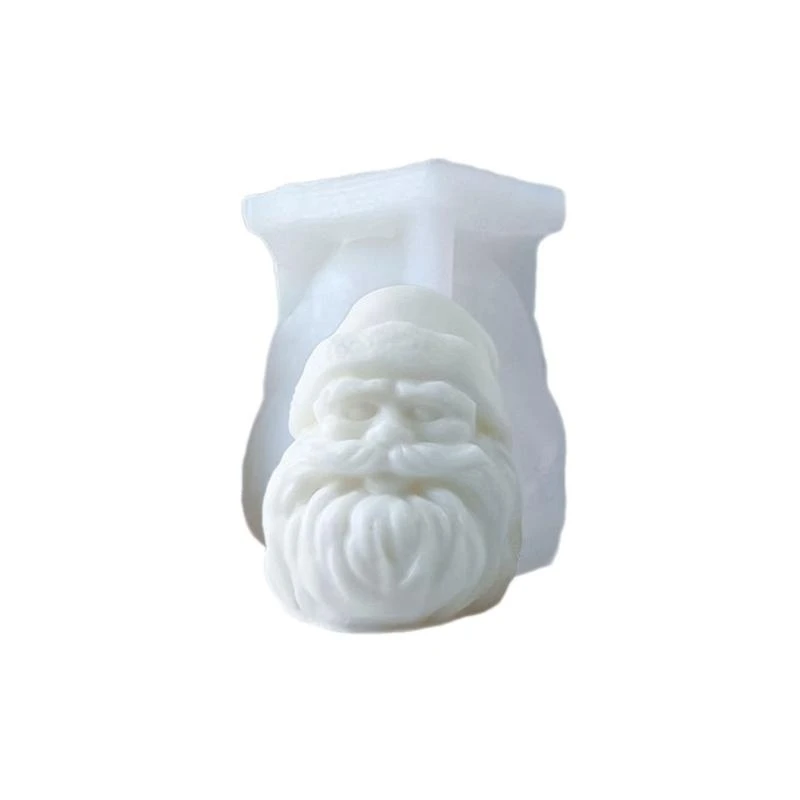 

91AC Christmas Snowman Silicone Moulds Home Party Decors Santa Mold