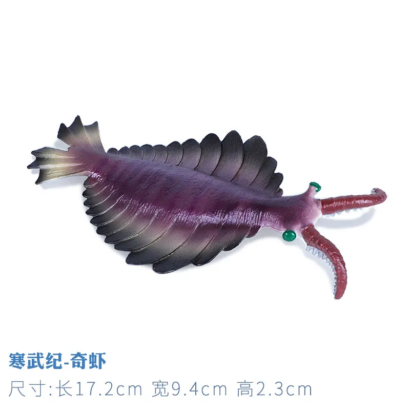 Miniature Simulated Prehistoric Sea Creatures Cambrian Devonian Period Trilobita Orthoceras Animal Figures