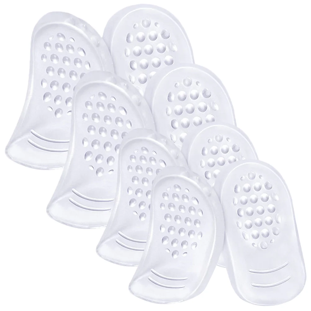 

4 Pairs Gel Heel Pads Pumps High Heels for Women Self-adhesive Boots Metatarsal Women's Comfort