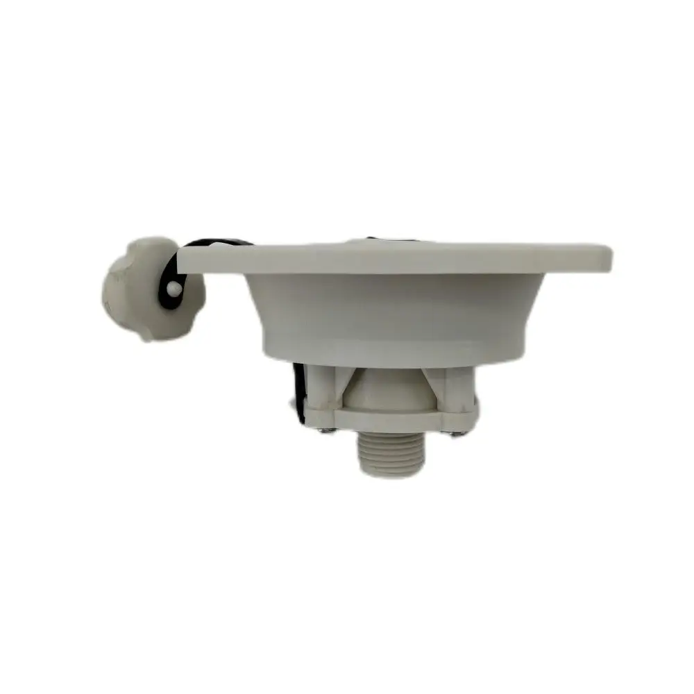 White RV Wall Mount Filler Pressure Regulator Water Inlet Built-in Check Valve