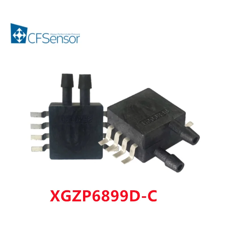 XGZP6899D-C newly upgraded I2C differential pressure sensor, dual inlet airway ventilator pressure sensor, flow rate