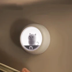 New Creative Led Nightlight USB Charging Corridor Human Induction Lamp Wardrobe Bedroom Bedside Table Lamp Hot