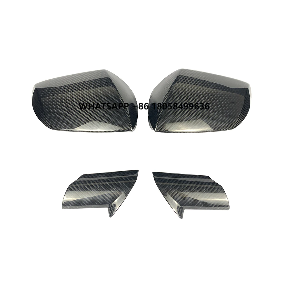 

High Quality Rear Mirror Cover Dry Carbon Fiber Auto Part Car Body Kit Mirror Cover for Lamborghini Huracan LP610
