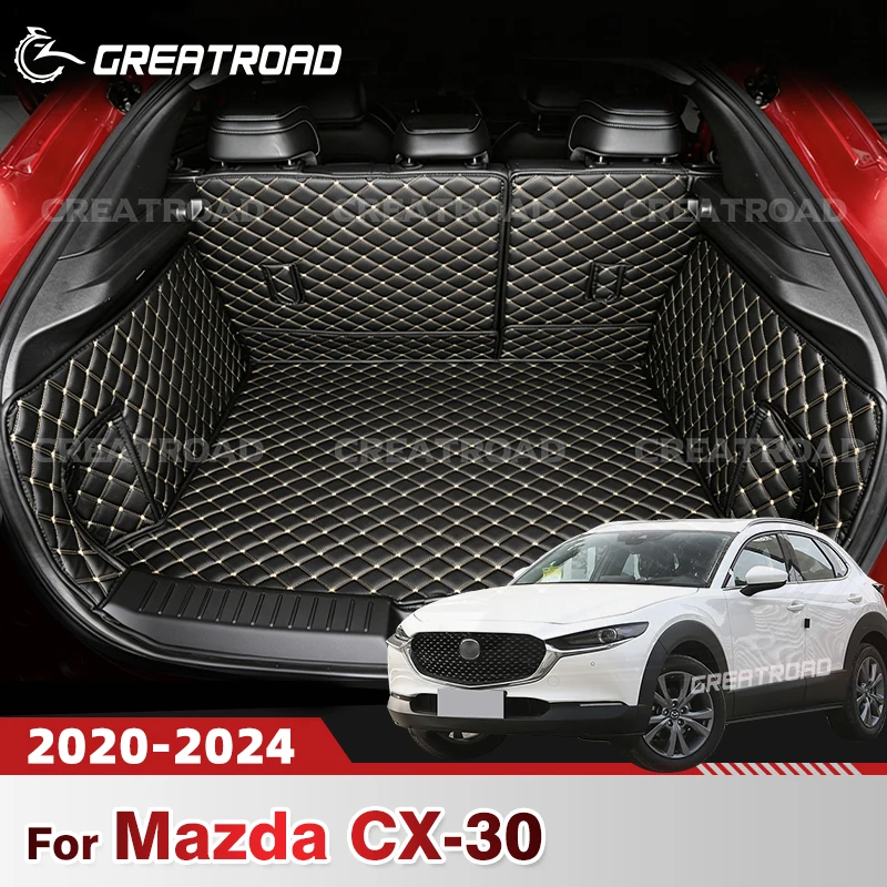 

Для Mazda CX-30 2024 2023 2022 2021 2020 авто полное покрытие коврик в багажник автомобильный защитный коврик грузовой вкладыш аксессуары для интерьера
