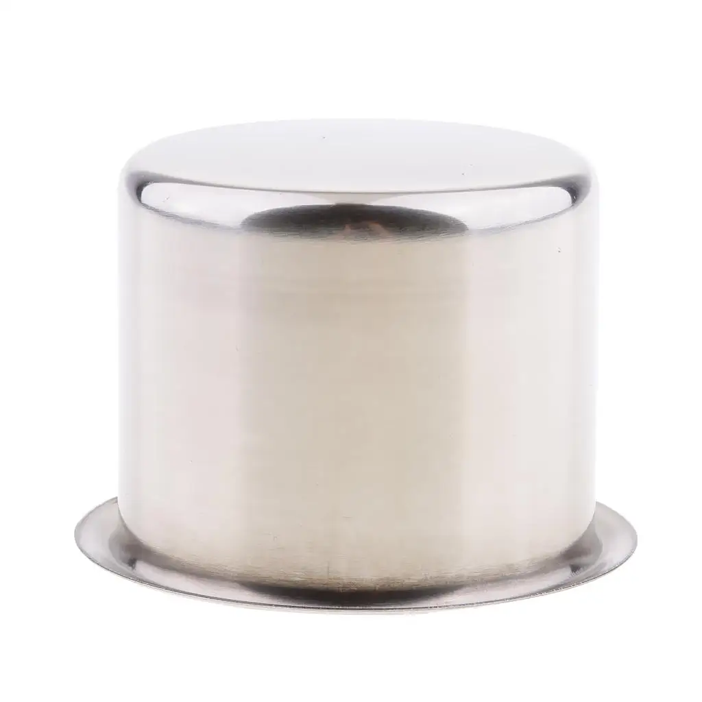 Stainless Steel Recessed Cup Holder Universal Drink Holder Car RV Boat Marine Beverage Organizer for Vehicle Table