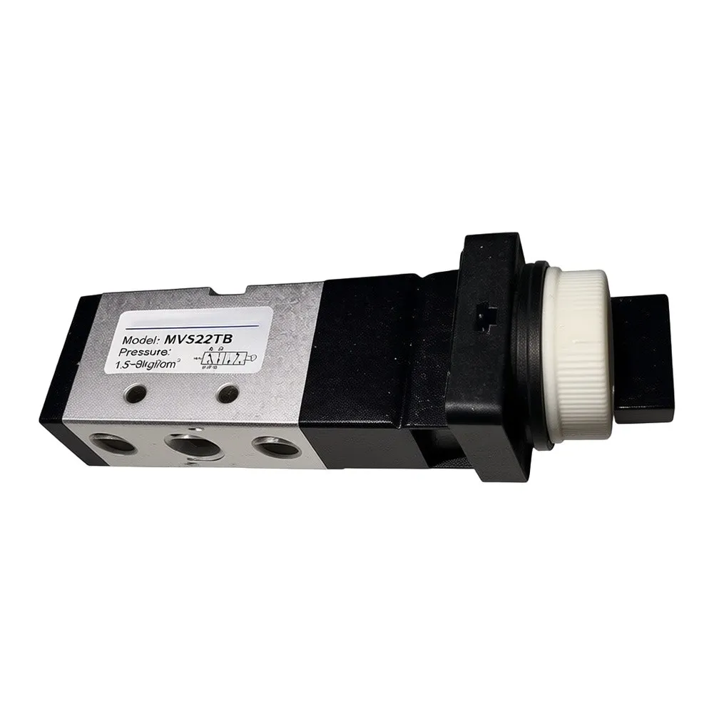 Manual 2 Position 5 Way Pneumatic Valve for MV522EB MV522TB MV-08 Aluminum Body 1/4 Inch P AB 1/8 Inch for R Ports 0 8 Bar