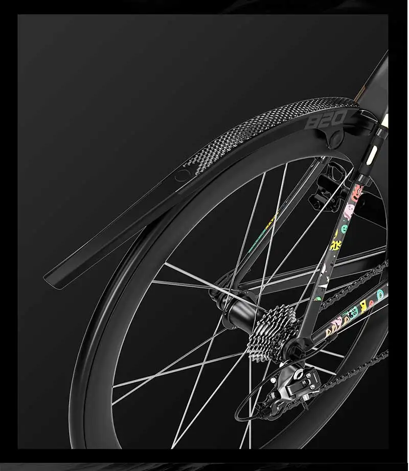 ENLEE Fahrrad Kotflügel Melone Fahrrad Schaber Kies Flacher Griff Schlamm Fliesen Wasser Barriere Einstellbar Erweitern Outdoor Regen Barriere – Detail 19