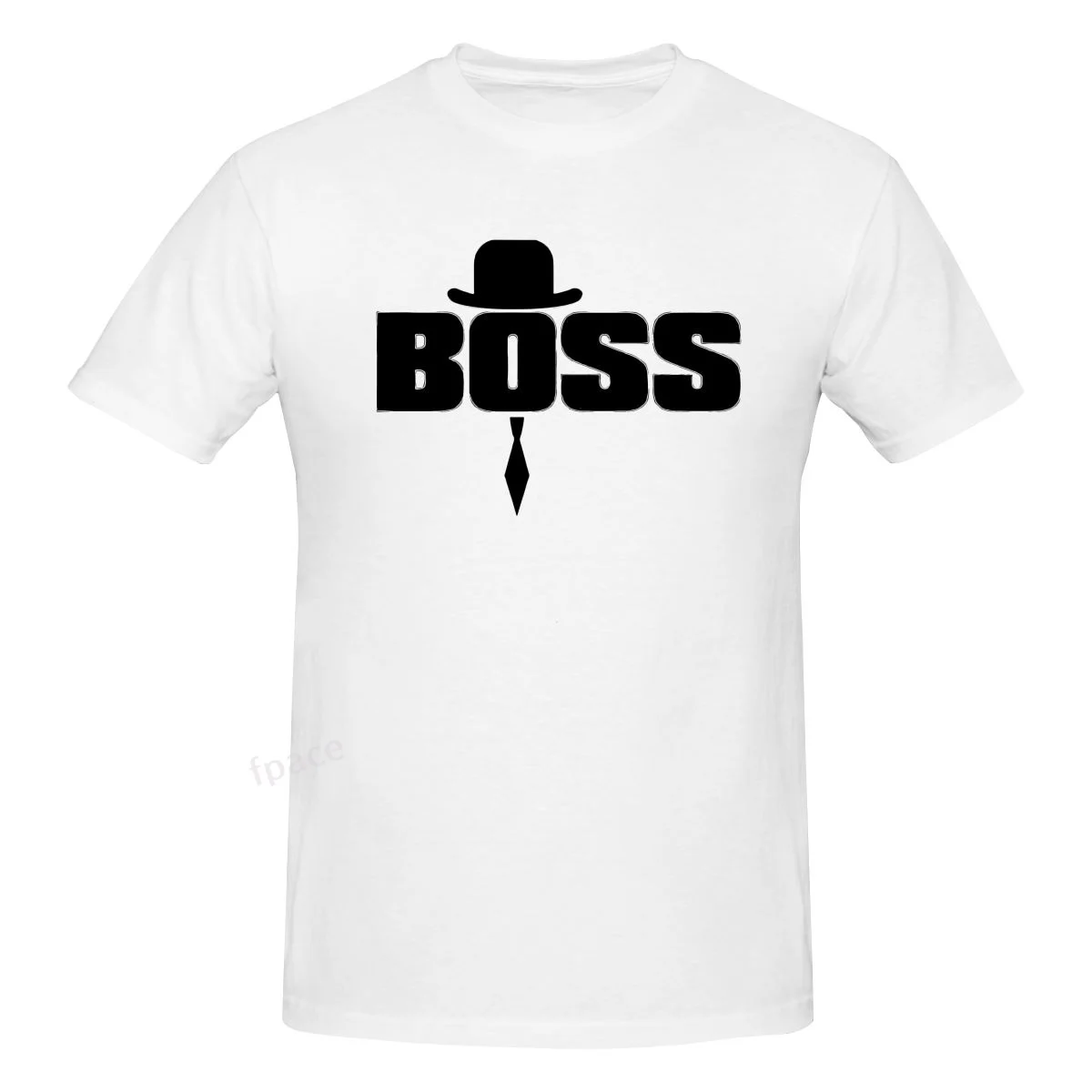 

I AM BOSS Casual Cotton Summer Men Clothing Tops Men's Basic Short Sleeve T-Shirt