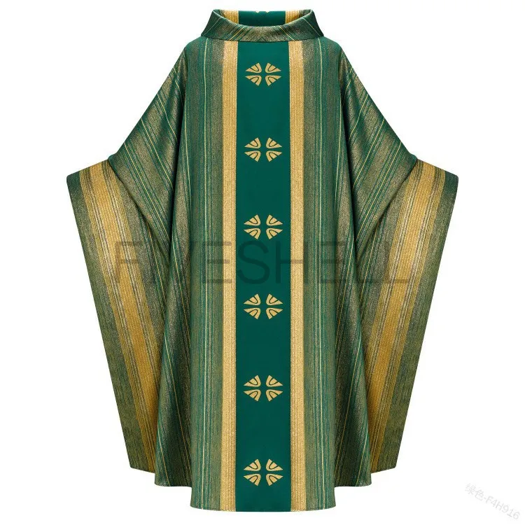 Abito musulmano da uomo Costume Cosplay di Halloween Jubba Thobe abito da preghiera abito retrò sacerdote medievale monaco mantello cattolico Cape