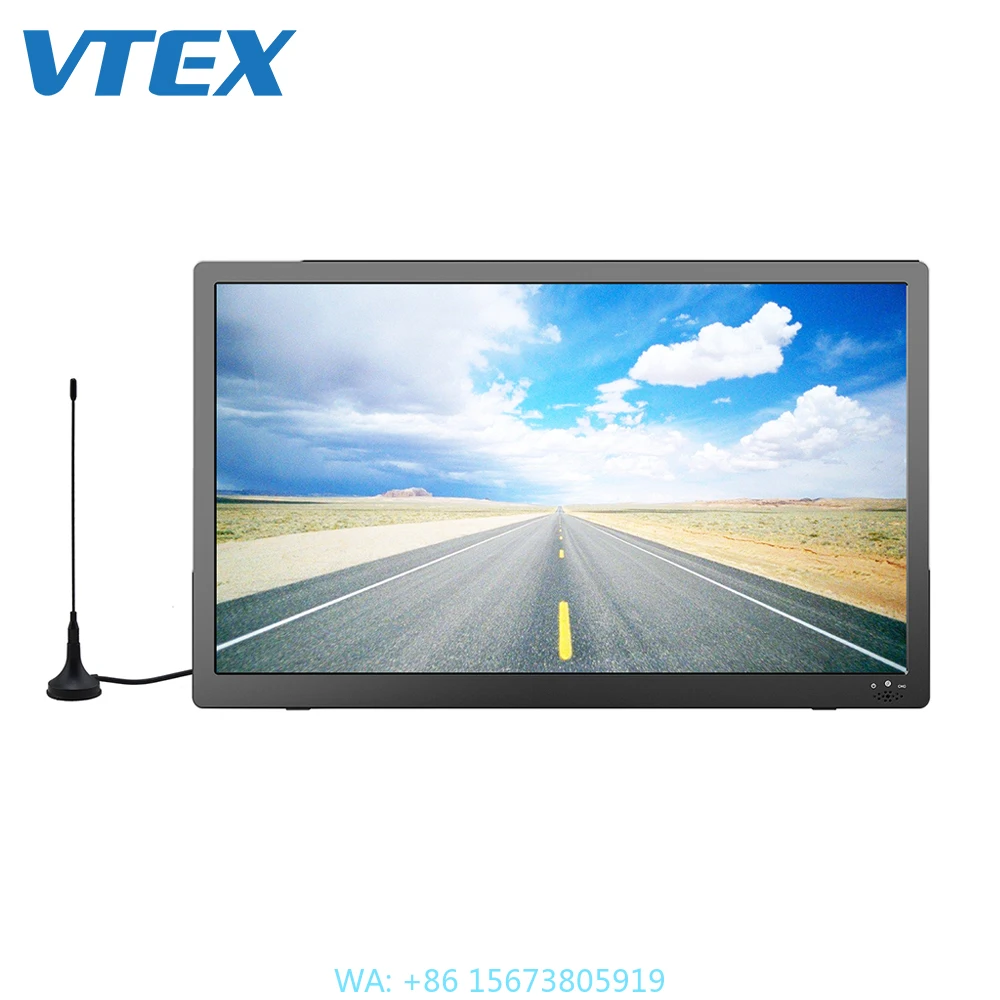 

New 12 13.3 14 16 Inch Mini TV with Built-in Battery Miracast Mirroring Function Small Pocket ATSC DVB-T2 Digital Portable TV