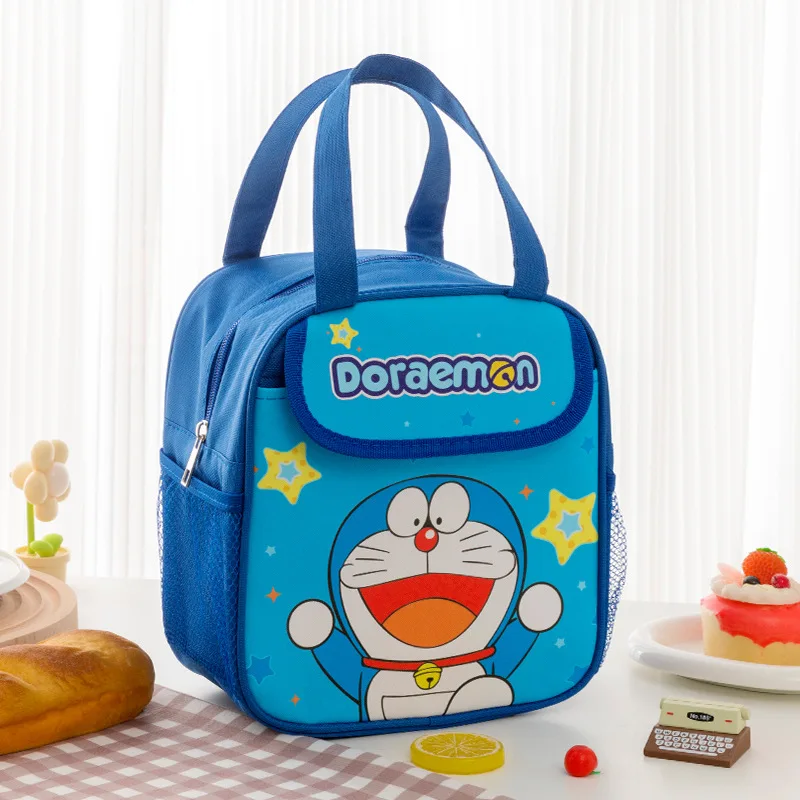 

Dingdang Cat Insulated Bento Bag for Children and Primary School Student Doraemon Waterproof Lunch Box Bag Cartoon Cute Handbag