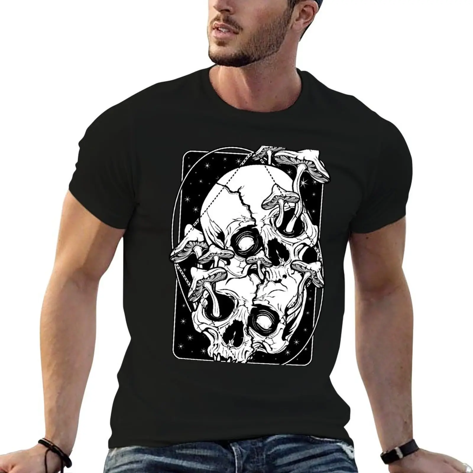 

Overgrown - mushrooms gone wild T-Shirt t shirt man designer t shirt man luxury T-Shirt