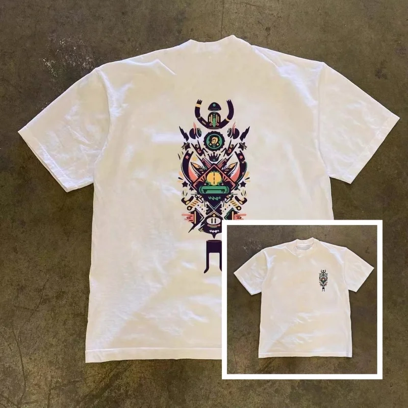 verao-nova-refrescante-dopamina-carta-impressa-camiseta-de-algodao-puro-tendencia-da-moda-de-rua-frente-respiravel-solto-camiseta