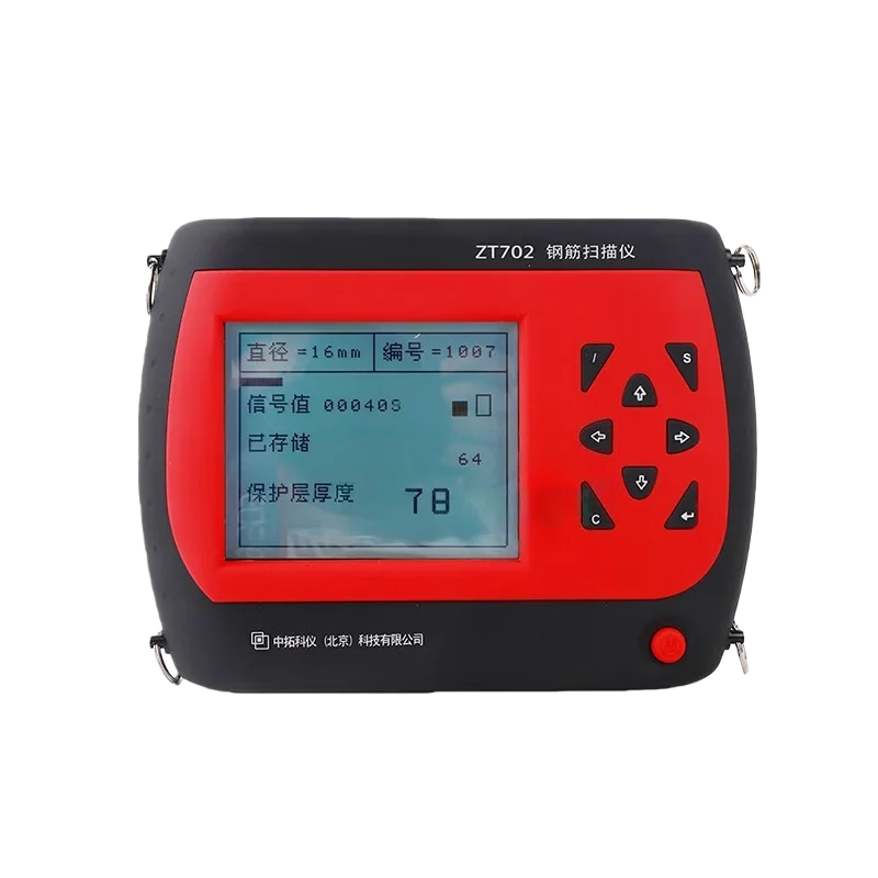 ZT702 Rebar Scanner Concrete Sannners Metal Detector Locator Steel Rebar Testing Equipment 1 Year 2mm Accuracy IP55 Protection