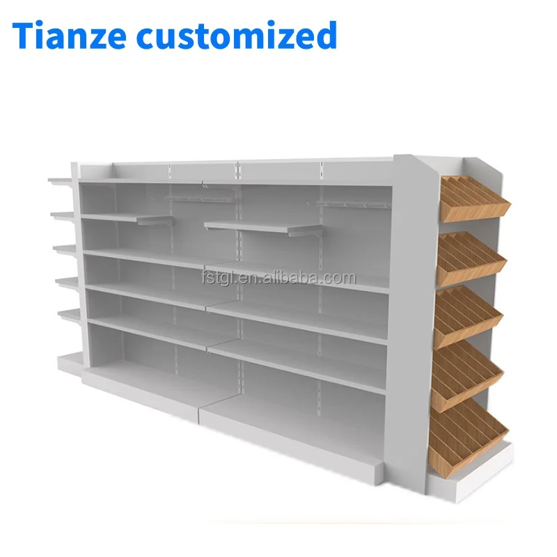 (customized)Miniso daily Using Products Steel Material Gondola Store Shelving Miniso Headphones Shelf Rack