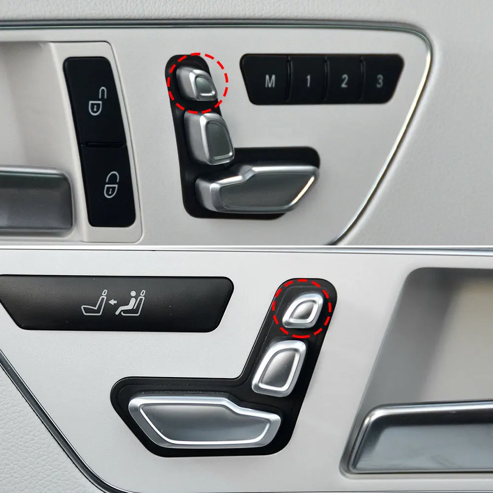 Car Seat Adjustment Switch Button Headrest Button For Mercedes Benz E ML GL GLS-class W212 W166 W292 E200 ML300 GLE350 GLS450