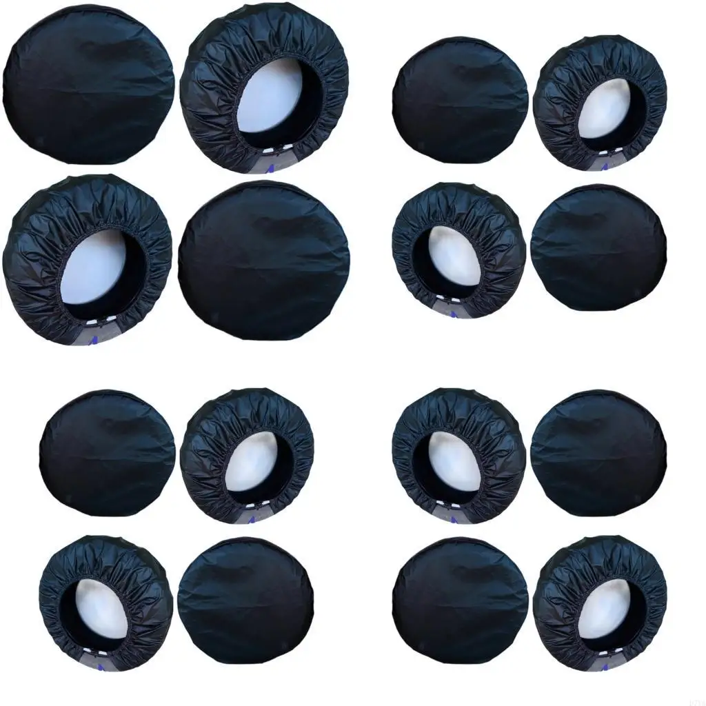 

4pcs Black Tire Covers для внедорожника Truc